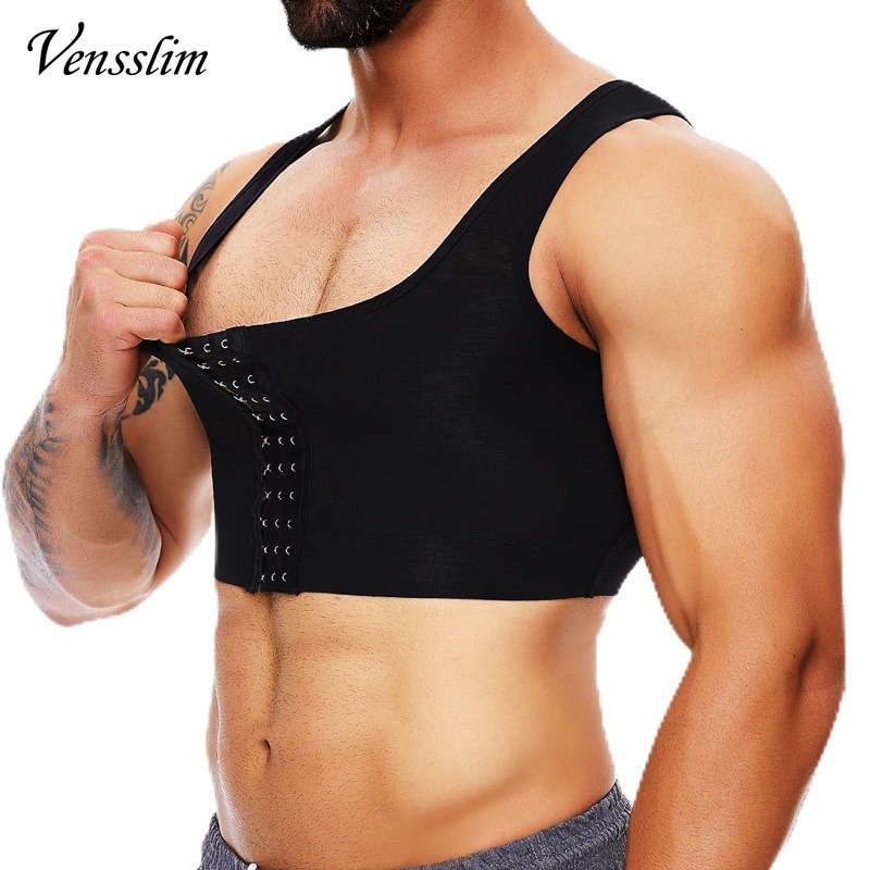 Crossfit Weight Vest - 벤슬림 남성용 여성형 유방증 압박 푸쉬업