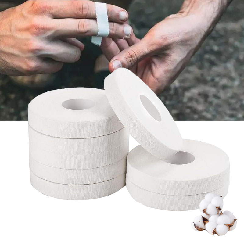Finger Tape Athletic - 3/6개 손가락 테이프 0.5인치 흰색 운동