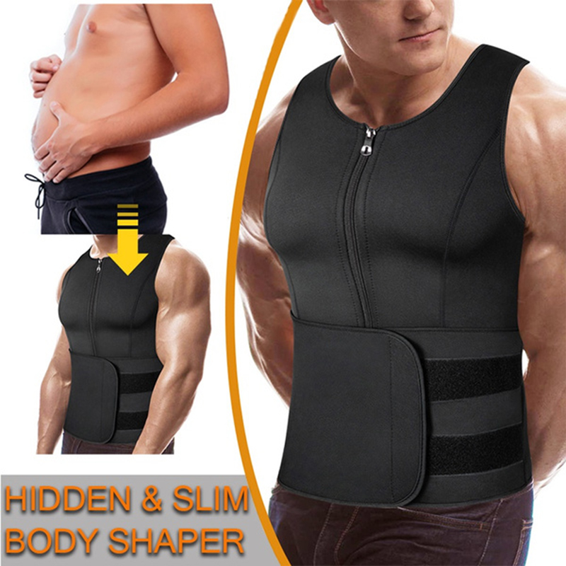 남성 네오프렌 사우나 지퍼 허리 트레이너 코르셋 조끼  - Crossfit Weight Vest 리뷰 및 가격