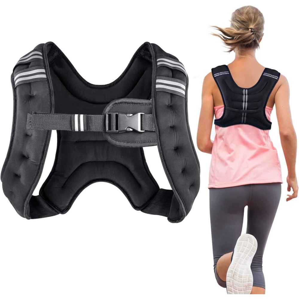 피트니스 웨이트 조끼, 철제 펠릿으로 사전 충전된 조절 - Crossfit Weight Vest 리뷰 및 가격