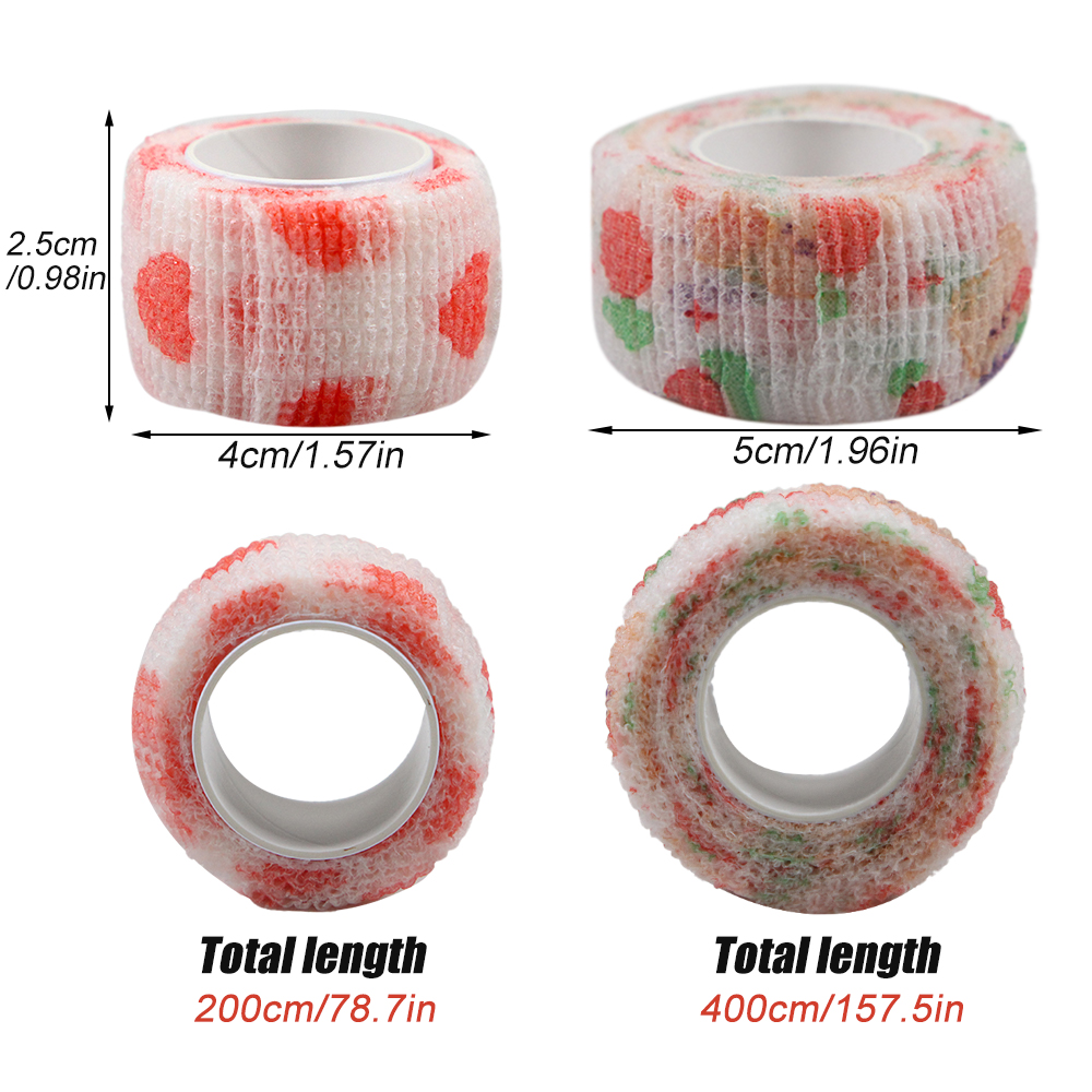 5개/세트 2.5cm 폭의 다채로운 운동용 랩 테이프  - Finger Tape Athletic 리뷰 및 가격